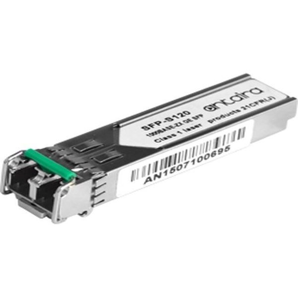 Antaira 1.25Gbps Ethernet SFP Transceiver, Single Mode 120KM / LC / 1550nm, -40ºC~85ºC SFP-S120-T